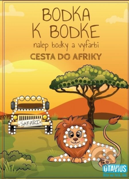 Bodka k bodke - Cesta do Afriky - kniha z kategorie Omalovánky