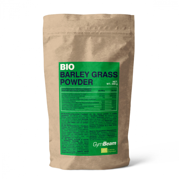 GymBeam BIO zelený ječmen, 200 g