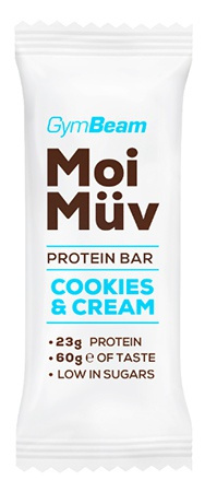 GYMBEAM Proteinová tyčinka MoiMüv cookies & cream 60 g