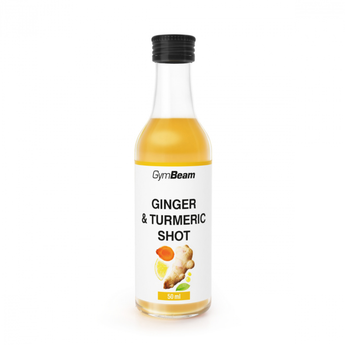 GymBeam Zázvorový shot s kurkumou, 50 ml