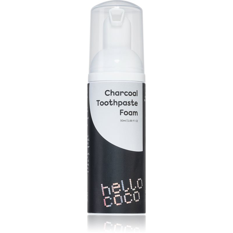 hello coco Pěnová zubní pasta Mint, 50 ml