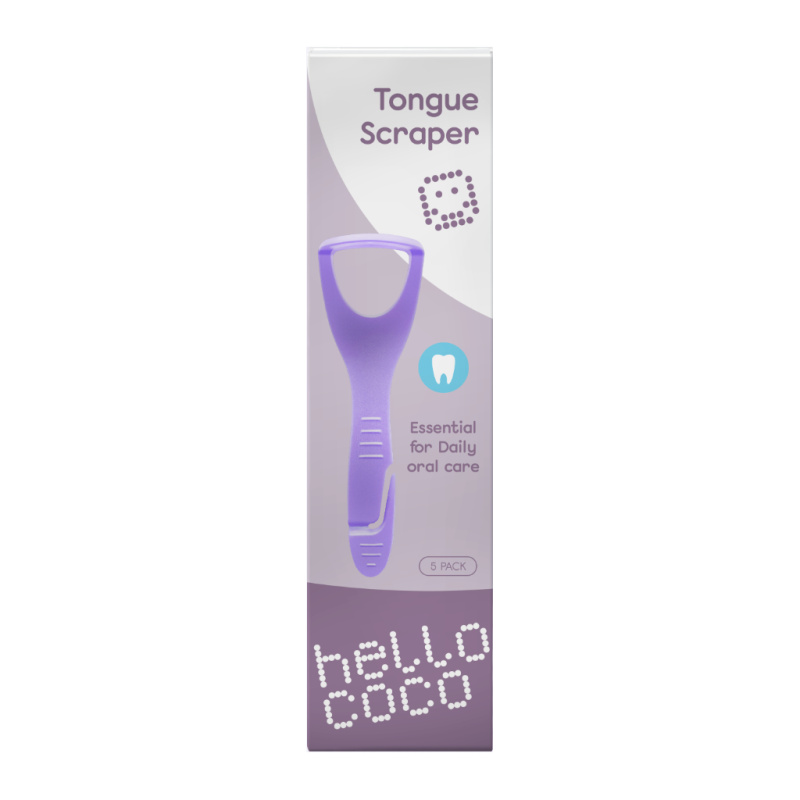 hello coco Tongue Sraper škrabka na jazyk 5 ks