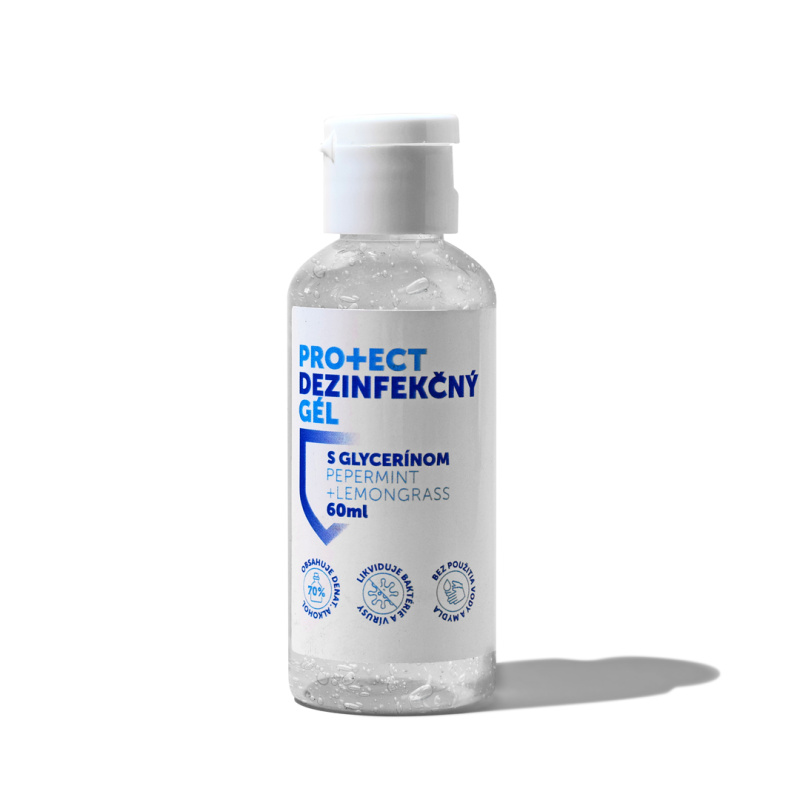 Twocosmetics Dezinfekční gel na ruce ProTect, 60 ml