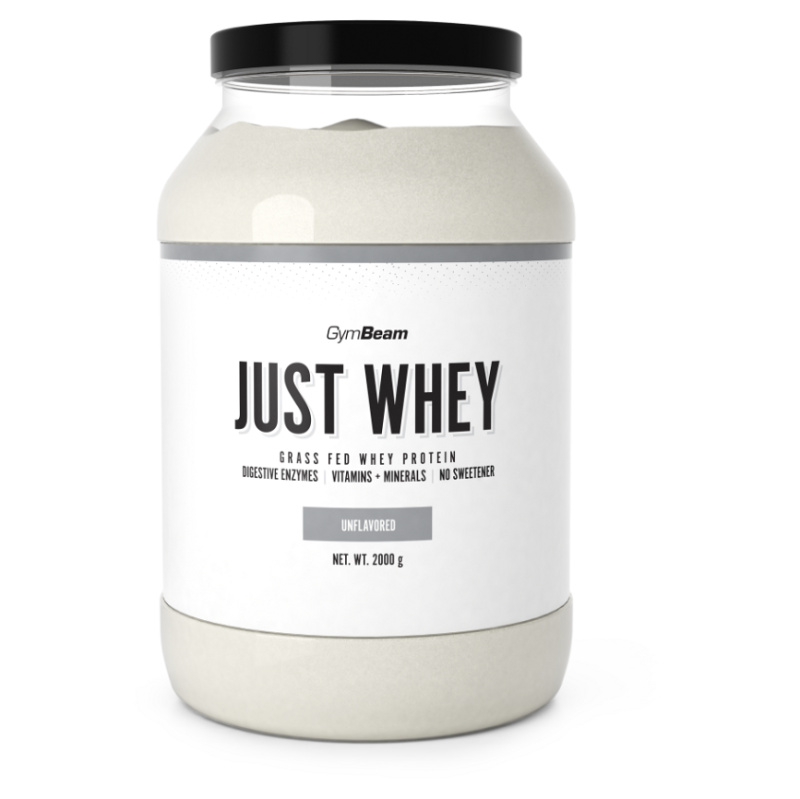 GymBeam Protein Just Whey 2000 g - bez příchuti