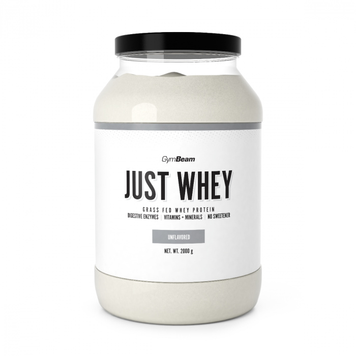 GymBeam Protein Just Whey 2000 g - bez příchuti