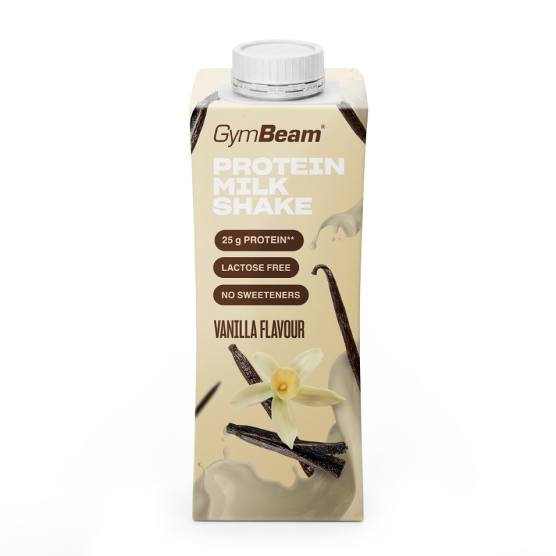 GymBeam MoiMüv Protein Milkshake, 250 ml Příchuť: Vanilka