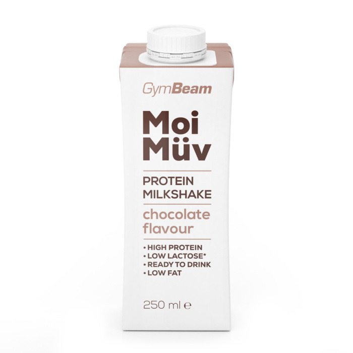 GymBeam MoiMüv Protein Milkshake, 250 ml Příchuť: Vanilka