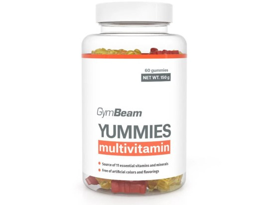 GYMBEAM Yummies multivitamín 60 tobolek