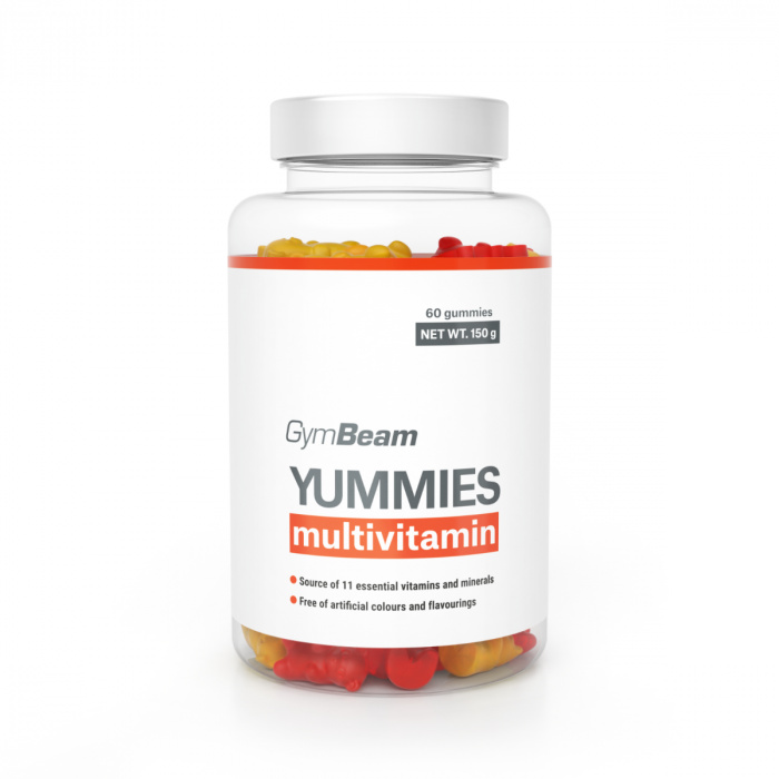 GYMBEAM Yummies multivitamín 60 tobolek
