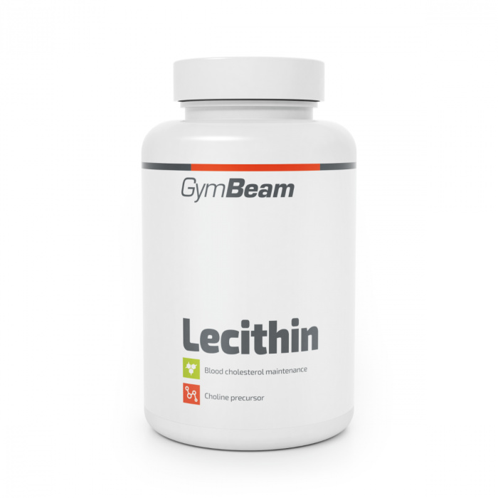 GymBeam Lecitin, 120 kaps. Příchuť: bez příchuti