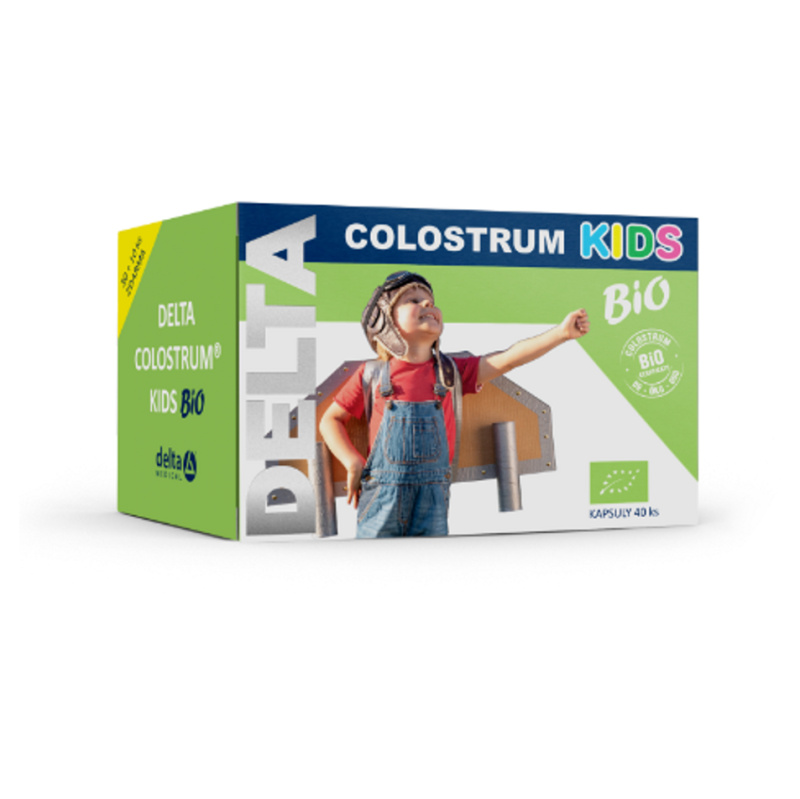 DELTA MEDICAL Colostrum kids BIO 30 + 10 kapslí ZDARMA