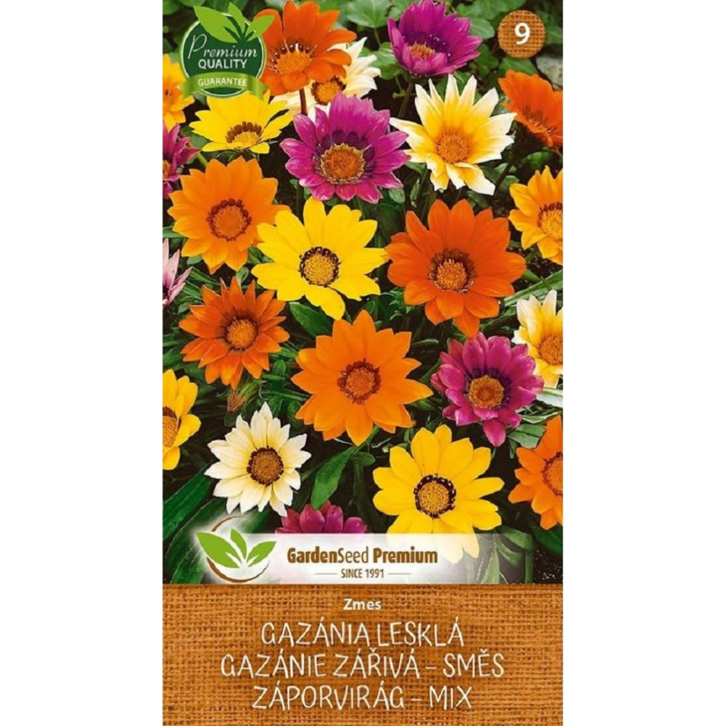 GardenSeed Premium Semínka Gazánie zářivá smes 0,1 g