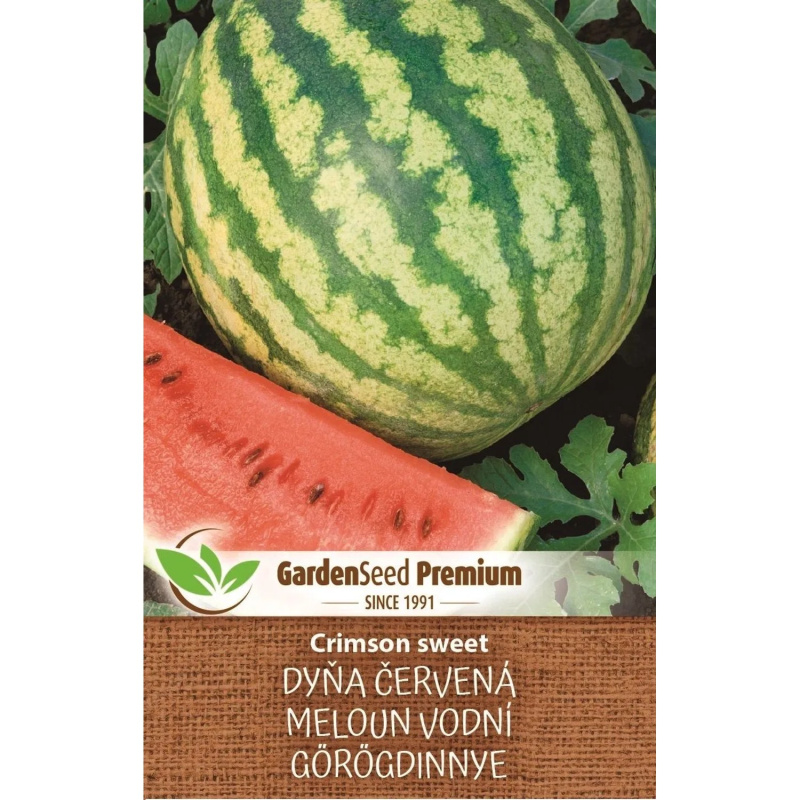 GardenSeed Premium Semínka Meloun vodní Crimson Sweet