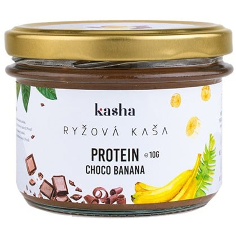 Kasha Protein rýžová kaše s čokoládou a banánem