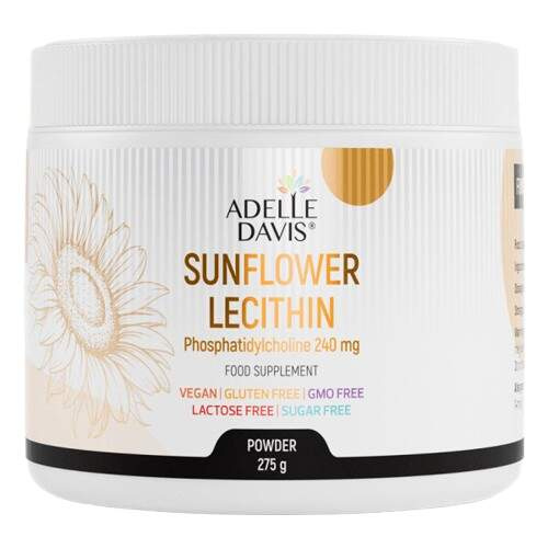 ADELLE DAVIS Slunečnicový lecitin 275 g