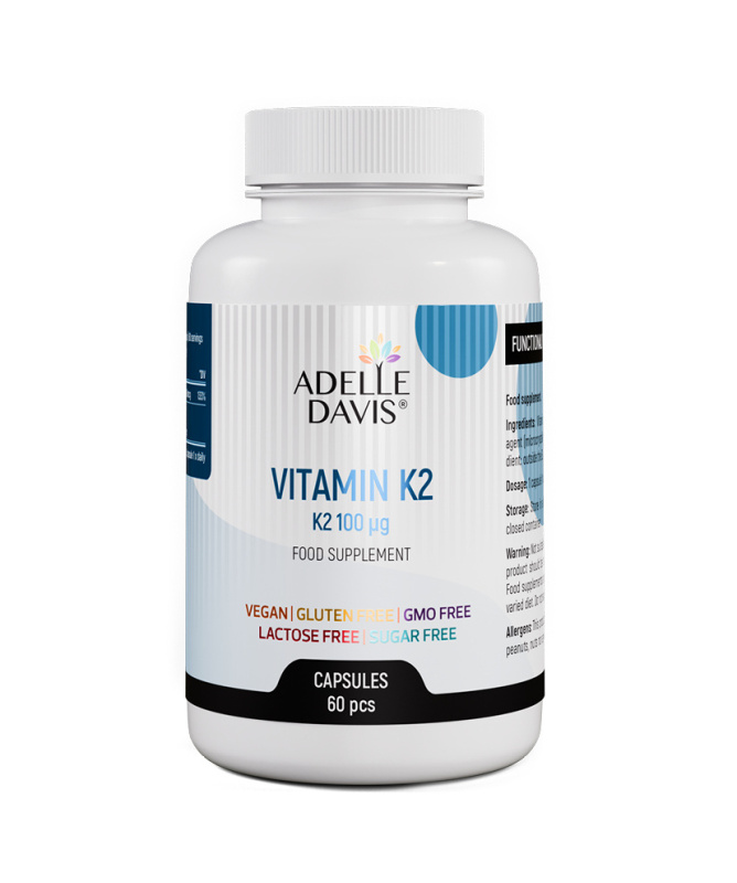 Adelle Davis Vitamin K2 cps.60