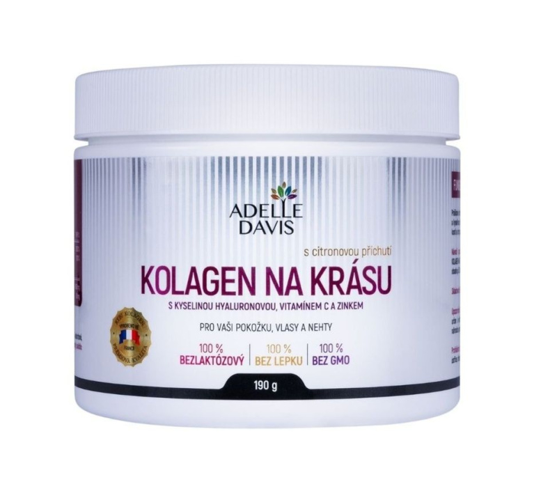 ADELLE DAVIS Kolagen na krásu 190 g