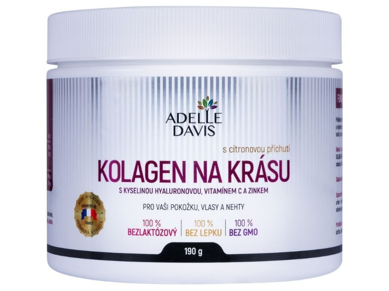 ADELLE DAVIS Kolagen na krásu 190 g