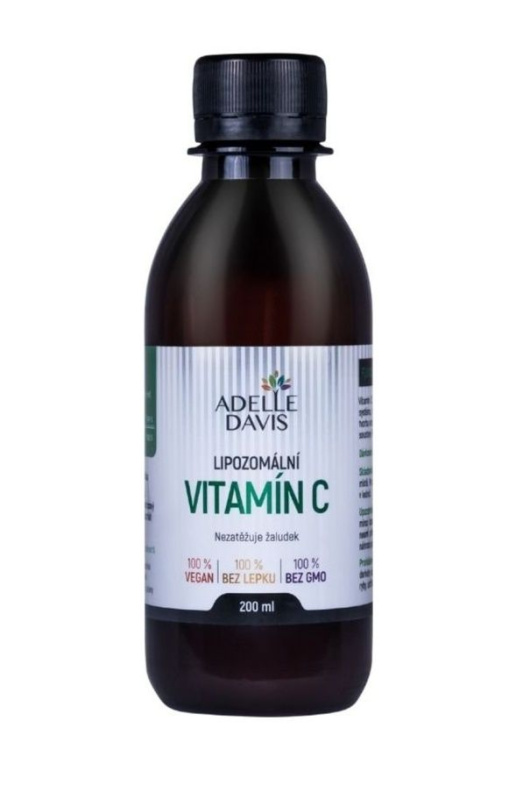 Adelle Davis Adelle Davis, Lipozomální Vitamín C, 200 ml