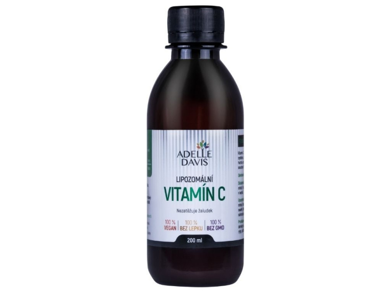 Adelle Davis Adelle Davis, Lipozomální Vitamín C, 200 ml