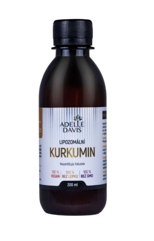 ADELLE DAVIS Lipozomální kurkumin 200 ml