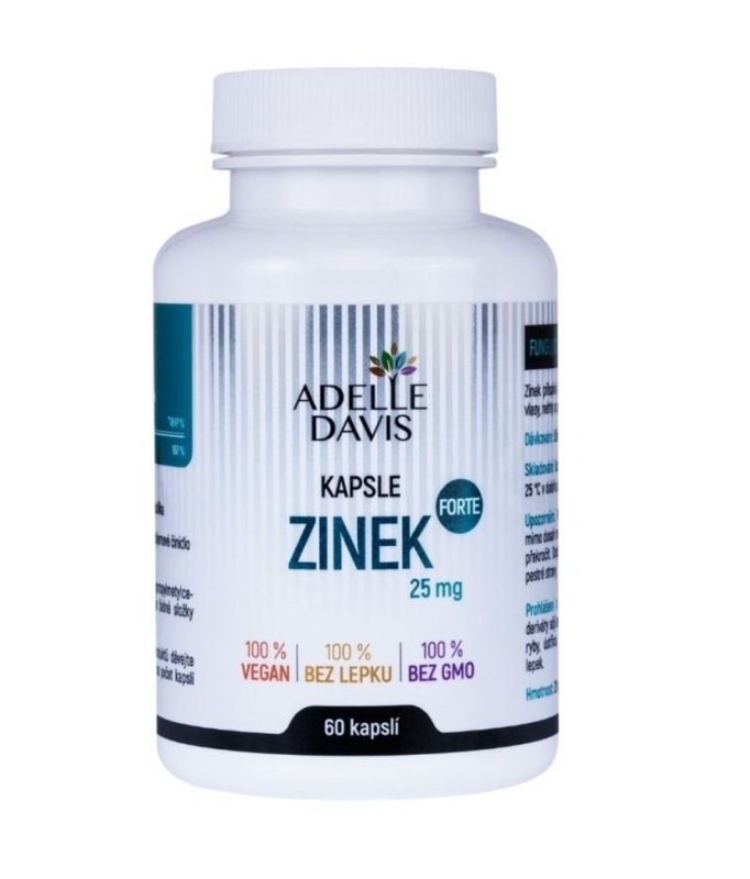 ADELLE DAVIS Zinek forte 60 kapslí
