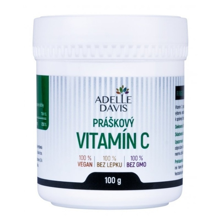 Adelle Davis Adelle Davis, Vitamín C, práškový, 100 g