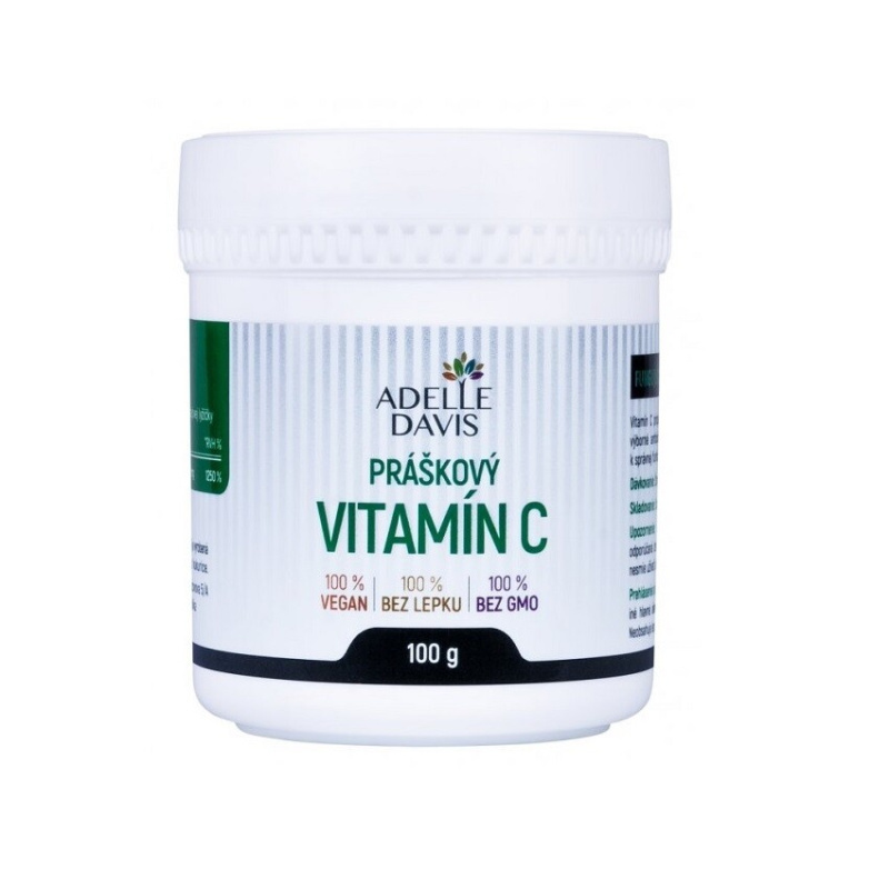Adelle Davis Adelle Davis, Vitamín C, práškový, 100 g