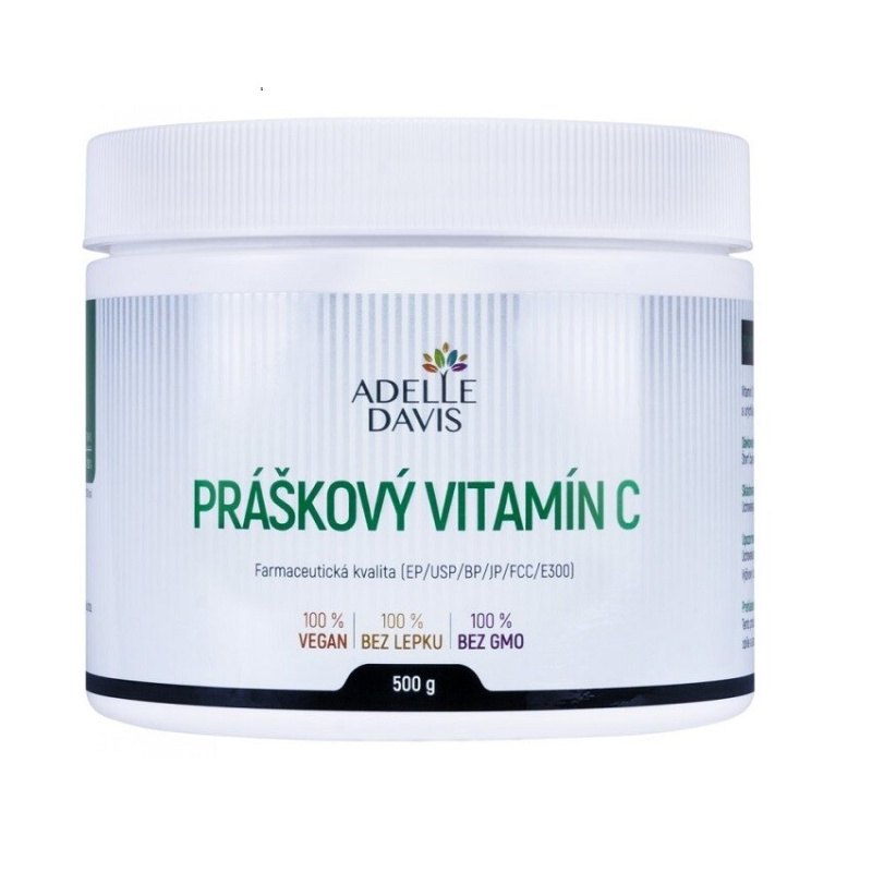 ADELLE DAVIS Vitamín C práškový 500 g