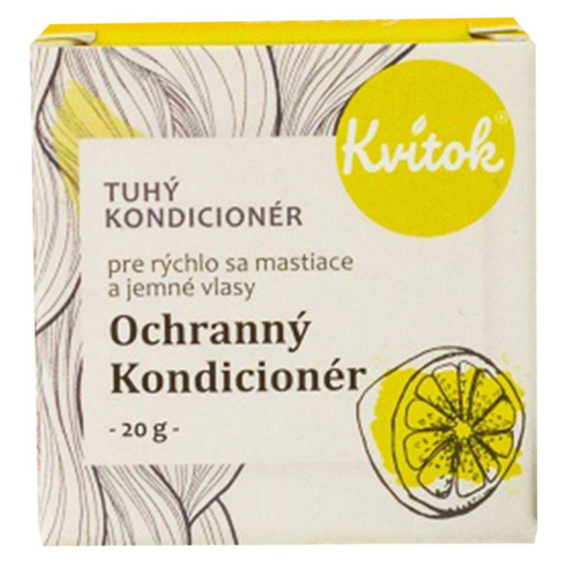 Kvitok Tuhý kondicionér pro mastné vlasy, 20 g