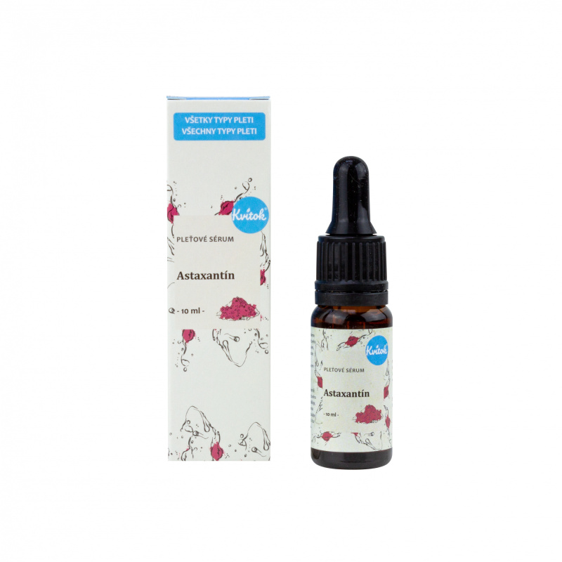 Kvitok Pleťové sérum Astaxantin, 10 ml