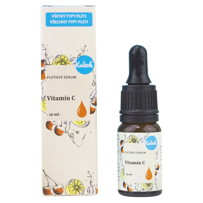 Kvitok Vitamín C antioxidační sérum pro zralou pleť 10 ml