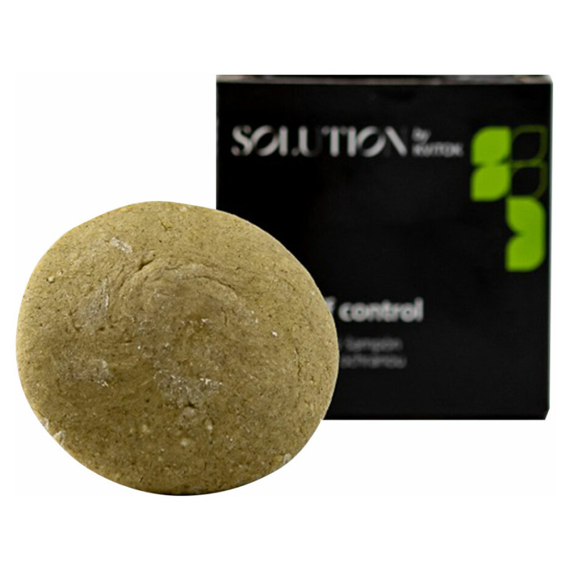 Kvitok Solution Prebiotický tuhý šampon s anti-pollution ochranou Dandruff Control, 50 g