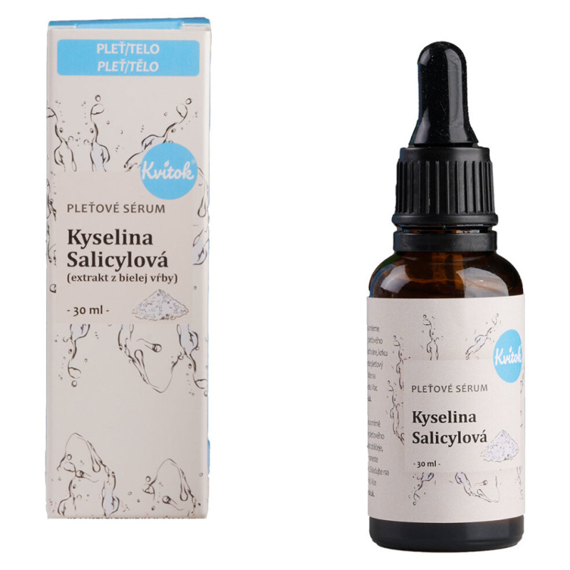 Kvitok Pleťové sérum Kyselina salicylová, 30 ml