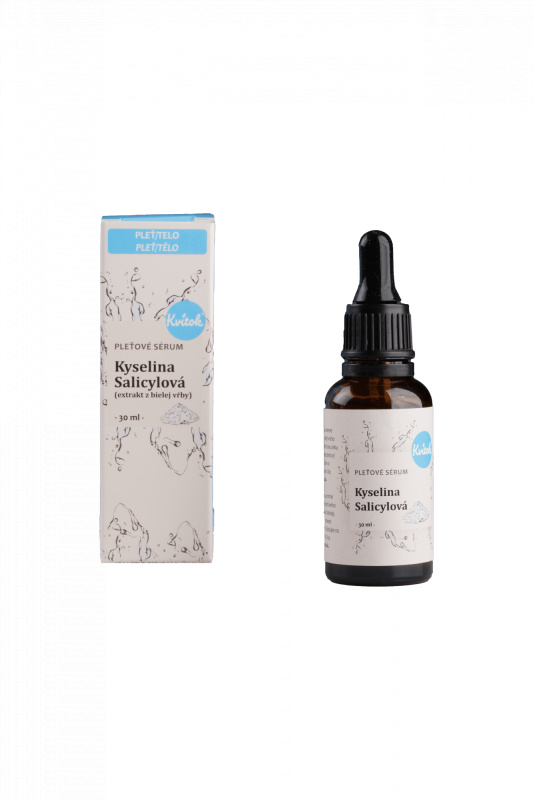 Kvitok Pleťové sérum Kyselina salicylová, 30 ml