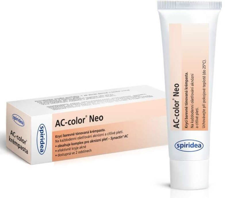 Spiridea AC-color Neo tónovací krém pro problematickou pleť, akné 30 g