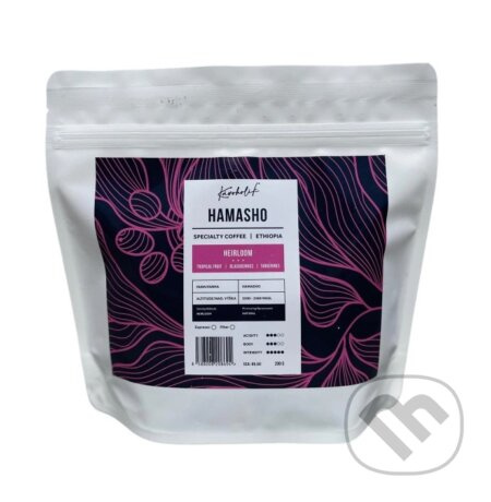Etiópia HAMASHO (Káva na filter, 200g)