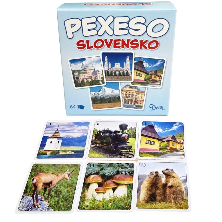 pexeso slovensko v krabičce