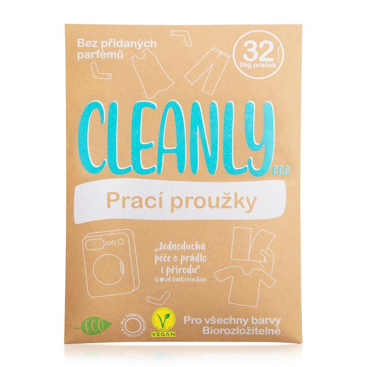 Cleanly Eco prací proužky, 32ks