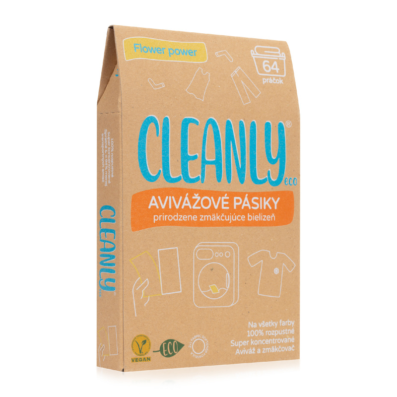 Cleanly Eco Avivážové pásky Flower Power, 64ks