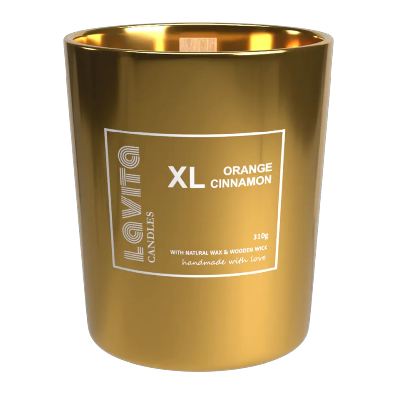 LaVita Vonná svíčka XL Orange Cinnamon