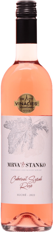 Mrva & Stanko Cabernet Syrah Rose 2022 13% 0,75l