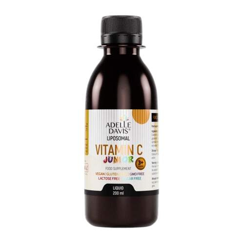 Adelle Davis Lipozomální Vitamín C JUNIOR od 3 let 200 ml