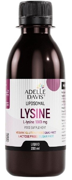 Adelle Davis Liposomal Lysine 200ml