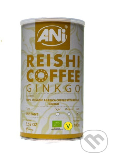 Ginkgo Reishi BIO instantná káva 100g