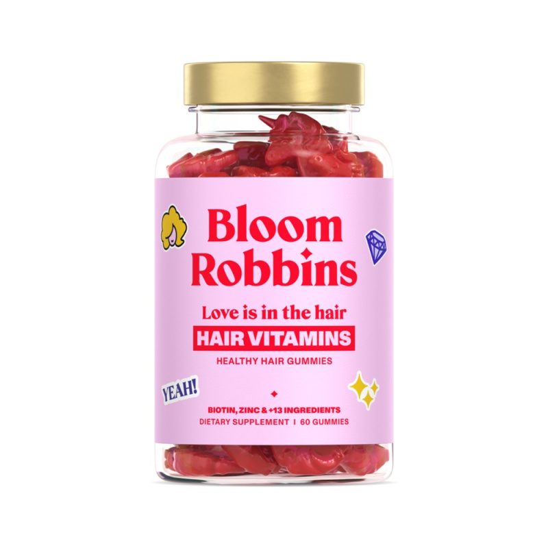 Bloom Robbins LOVE is in the HAIR - gumídci s biotinem 60ks