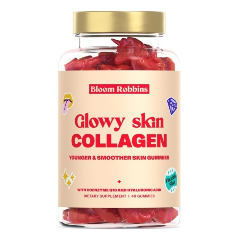 Bloom Robbins Glowy skin COLLAGEN gummies 40ks