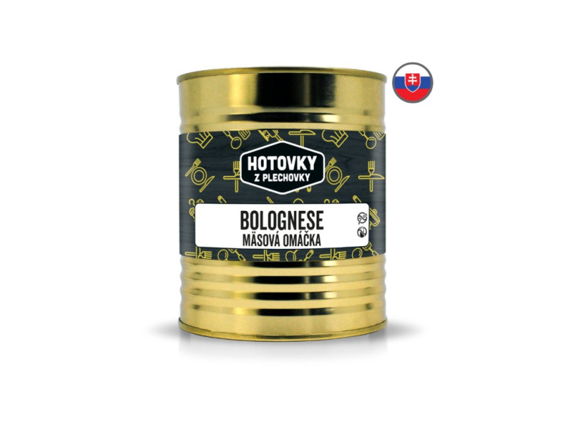 HOTOVKY Z PLECHOVKY Boloňská masová omáčka Varianta: 800 g
