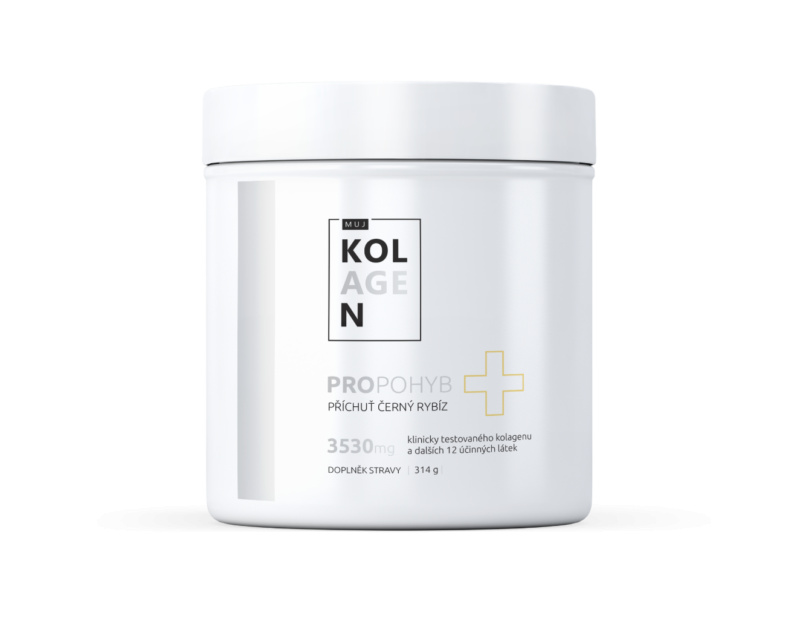 MujKolagen PROPOHYB Plus– Černý rybíz, 314g