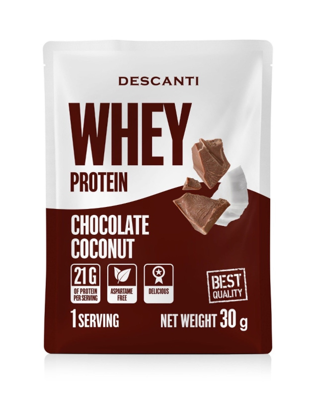 DESCANTI Whey Protein Chocolate Coconut 30 g